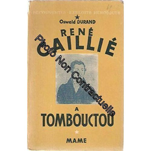 René Caillé A Tombouctou