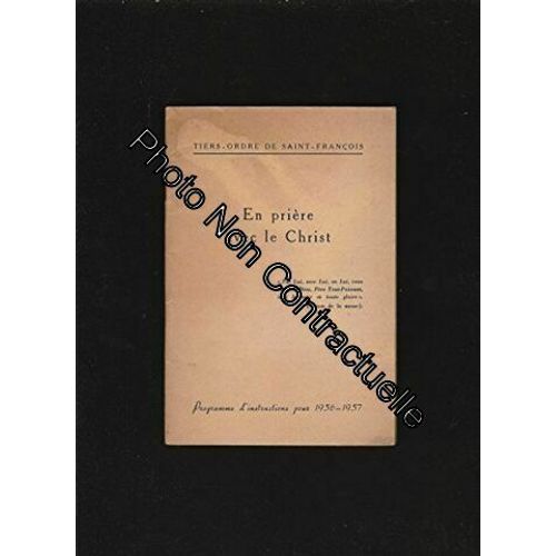 En Prière Avec Le Christ - Programme D'instructions Pour 1956-1957