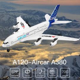 Modèle d'avion Airbus A380 RC pour enfants, avion Boeing 747 RC