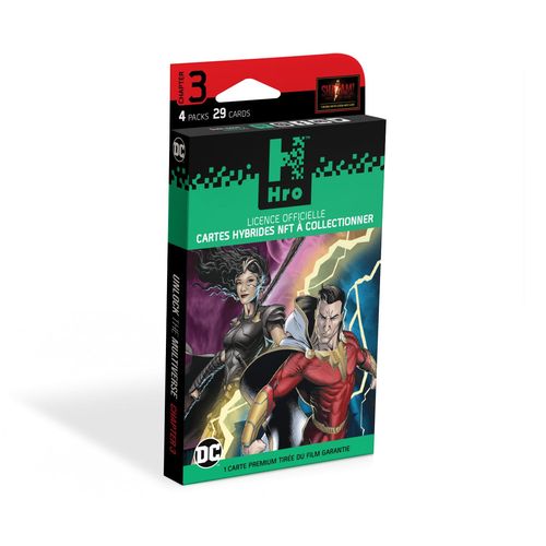 Hro Hro - Cartes À Collectionner Hybrides Dc Comics : Chapitre 3 - 4 Pack Premium Box