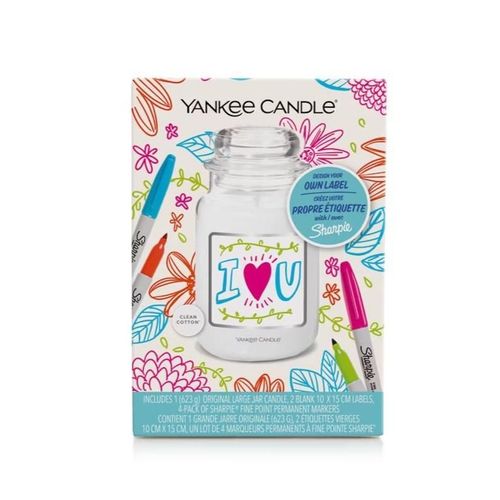 Yankee candle x sharpie étiquette perso