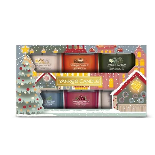 Coffret cadeau avec 6 mini bougies