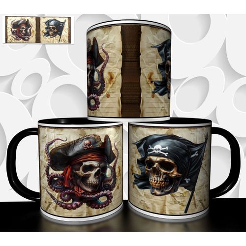 Mug Tasse À Café - Halloween Tete De Mort 2807