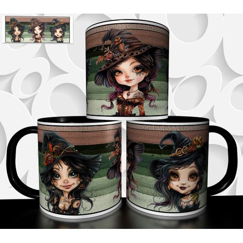 Mug Tasse À Café - Halloween Sorciere Mignonne 2797