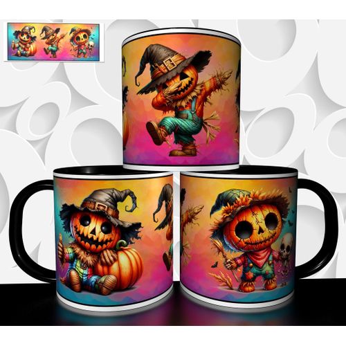 Mug Tasse À Café - Halloween Epouvantail 2812