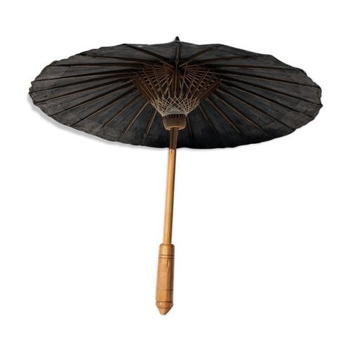 Ombrelle vintage asiatique noir