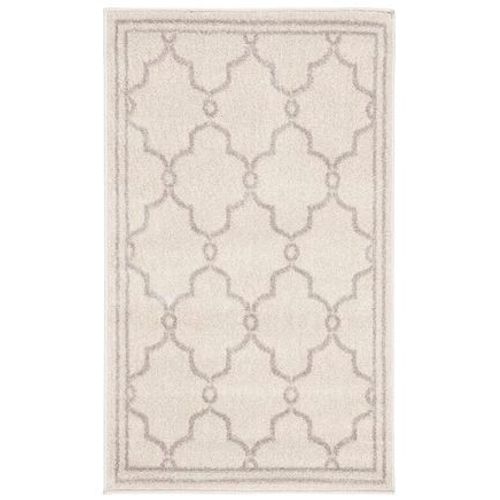 Tapis D'intérieur / Extérieur Treillis Safavieh Amherst Blanc - 70 X 240 Cm
