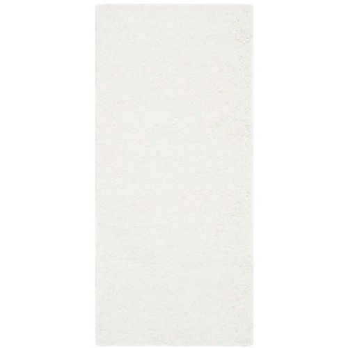 Tapis D'intérieur Hirsute Safavieh California Shag Blanc - 70 X 240 Cm