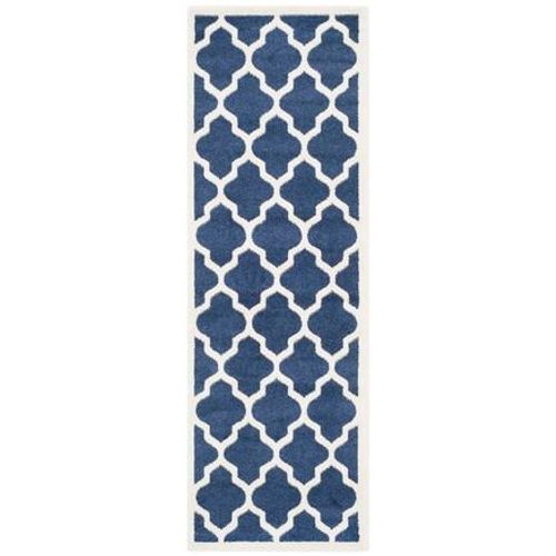 Tapis D'intérieur / Extérieur Treillis Safavieh Amherst Bleu - 90 X 150 Cm