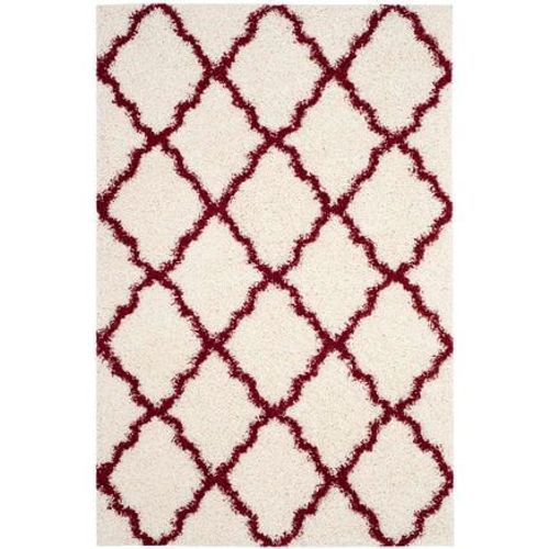 Tapis D'intérieur Hirsute Safavieh Dallas Shag Blanc - 120 X 180 Cm