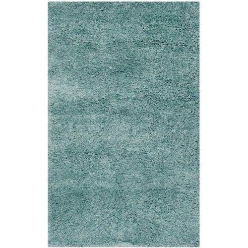 Tapis D'intérieur Hirsute Safavieh California Shag Bleu - 120 X 180 Cm