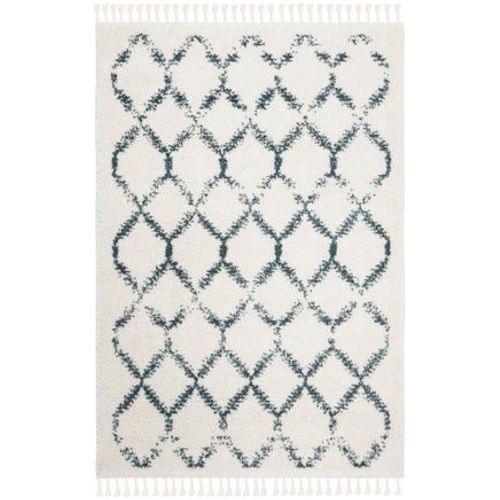 Tapis D'intérieur Shaggy Marocain Safavieh Shag À Franges Berbère Beige - 70 X 250 Cm