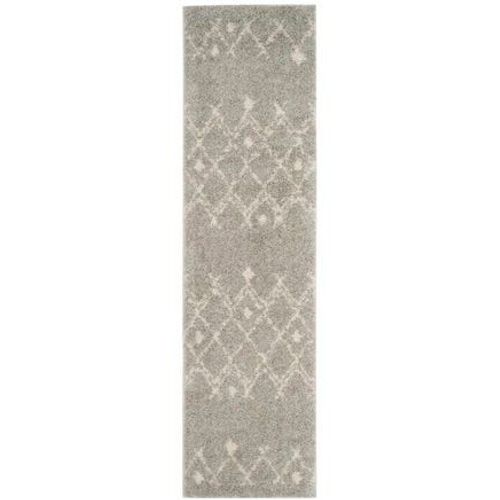 Tapis D'intérieur Shaggy Marocain Safavieh Shag Berbère Gris - 120 X 180 Cm