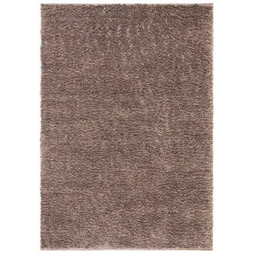 Tapis D'intérieur Hirsute Safavieh August À Poils Longs Marron - 180 X 270 Cm