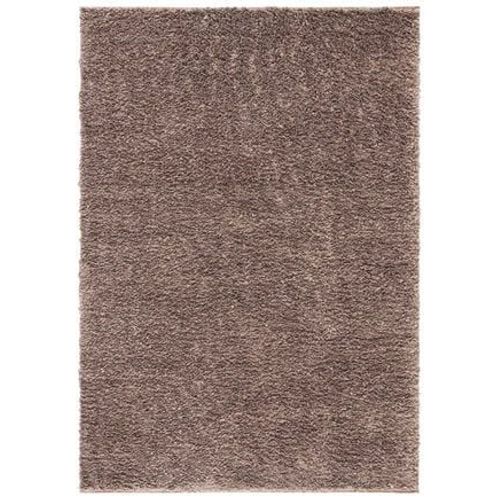 Tapis D'intérieur Hirsute Safavieh August À Poils Longs Marron - 160 X 230 Cm