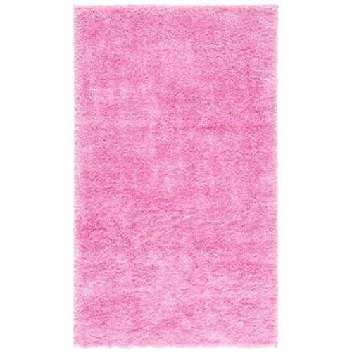 Tapis D'intérieur Hirsute Safavieh August À Poils Longs Rose - 120 X 180 Cm
