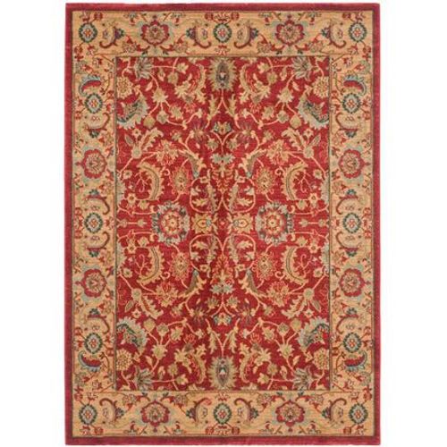 Tapis D'intérieur Traditionnel Safavieh Mahal Rouge - 120 X 170 Cm
