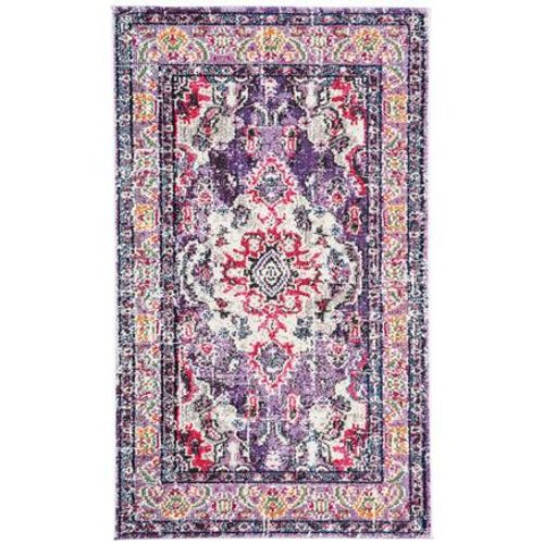 Tapis D'intérieur Bohème Chic Safavieh Monaco Violet - 120 X 170 Cm