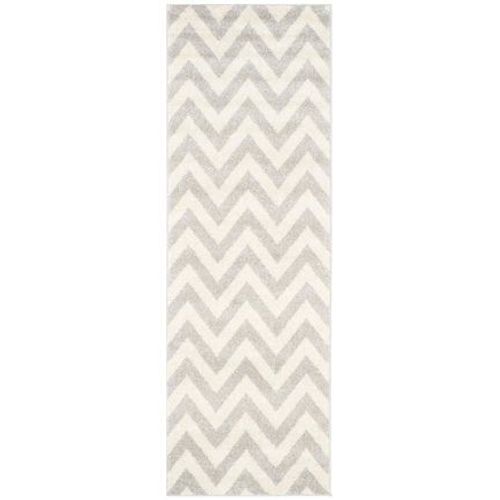 Tapis D'intérieur / Extérieur Chevron Safavieh Amherst Gris - 120 X 180 Cm