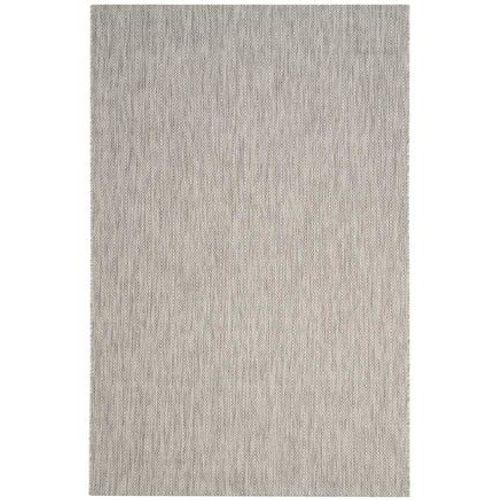 Tapis D'intérieur / Extérieur Contemporain Safavieh Cour Gris - 160 X 230 Cm