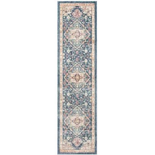 Tapis D'intérieur Traditionnel Safavieh Illusion Violet - 70 X 240 Cm