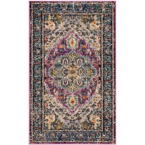 Tapis D'intérieur Bohème Chic Safavieh Monaco Violet - 160 X 230 Cm
