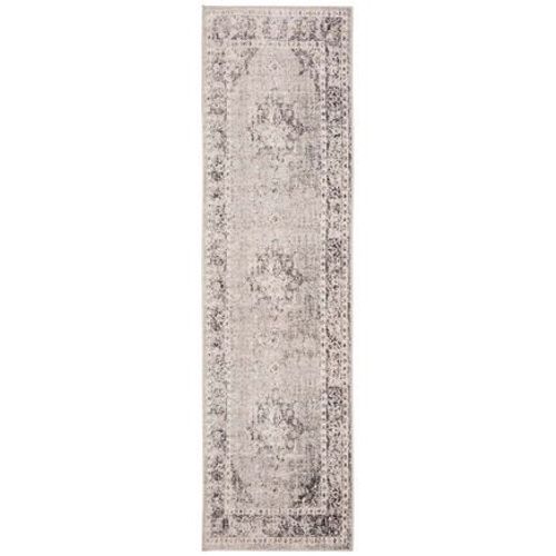 Tapis D'intérieur / Extérieur Lumineux Et Moderne Safavieh Montage Gris - 120 X 180 Cm