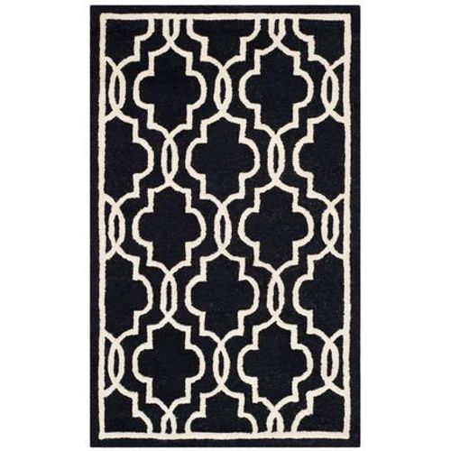Tapis D'intérieur Treillis Safavieh Cambridge Noir - 180 X 270 Cm