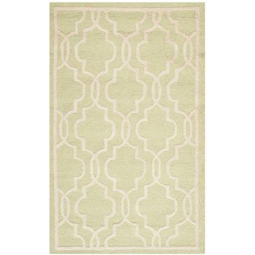 Tapis D'intérieur Treillis Safavieh Cambridge Vert - 90 X 150 Cm