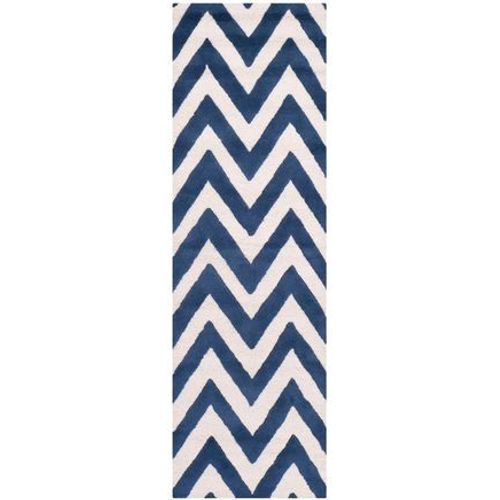 Tapis D'intérieur Moderne Safavieh Cambridge Bleu - 120 X 180 Cm