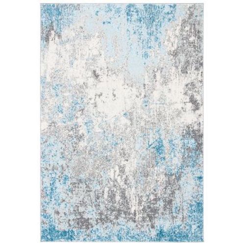 Tapis D'intérieur Bohème Chic Safavieh Tulum Gris - 90 X 150 Cm