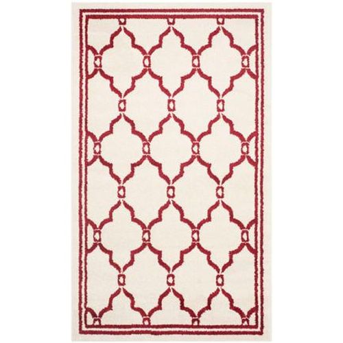 Tapis D'intérieur / Extérieur Treillis Safavieh Amherst Blanc - 80 X 120 Cm