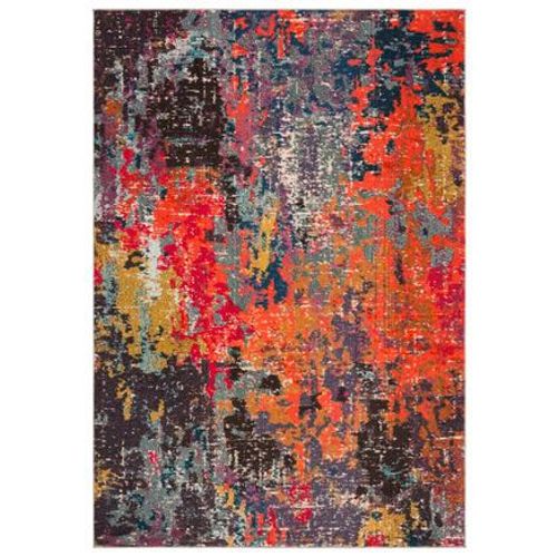 Tapis D'intérieur Bohème Chic Safavieh Monaco Bleu - 120 X 170 Cm