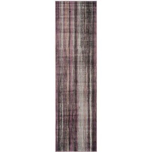 Tapis D'intérieur Traditionnel Safavieh Vintage Gris - 70 X 250 Cm