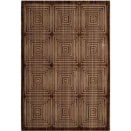 Tapis D'intérieur Contemporain Safavieh Infini Marron - 120 X 180 Cm