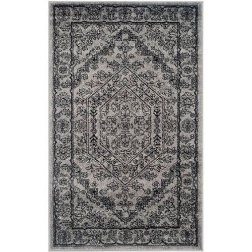 Tapis D'intérieur Médaillon Safavieh Adirondack Noir - 90 X 150 Cm