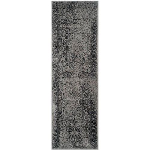 Tapis D'intérieur Vintage Patiné Safavieh Adirondack Gris - 80 X 250 Cm