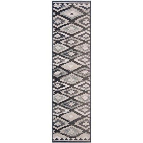 Tapis D'intérieur / Extérieur Lumineux Et Moderne Safavieh Montage Gris - 90 X 150 Cm