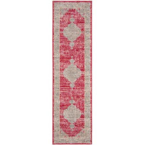 Tapis D'intérieur / Extérieur Lumineux Et Moderne Safavieh Montage Rose - 160 X 230 Cm
