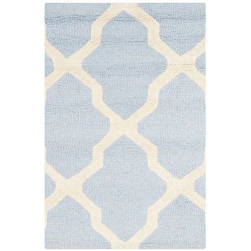 Tapis D'intérieur Treillis Safavieh Cambridge Bleu - 120 X 180 Cm