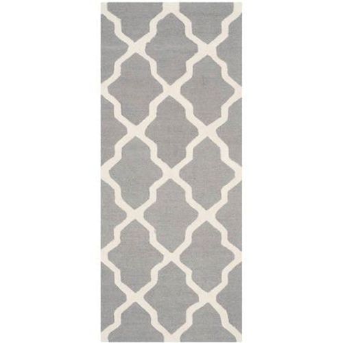 Tapis D'intérieur Treillis Safavieh Cambridge Gris - 120 X 180 Cm
