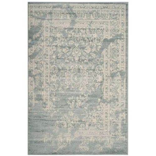 Tapis D'intérieur Patiné Safavieh Adirondack Gris - 80 X 250 Cm