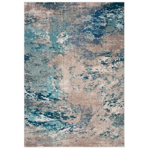 Tapis D'intérieur Chic Moderne Safavieh Madison Bleu - 90 X 150 Cm