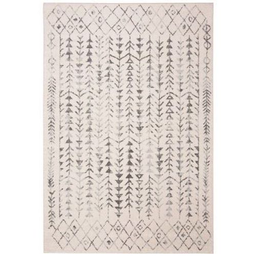 Tapis D'intérieur Bohème Chic Safavieh Tulum Blanc - 160 X 230 Cm