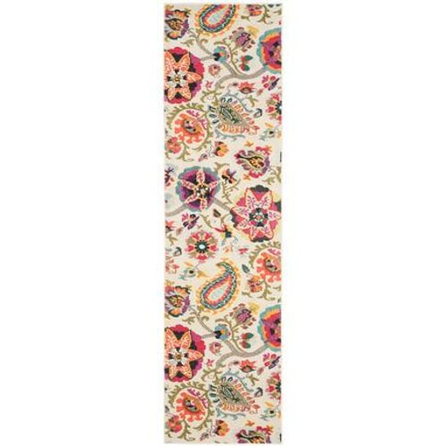 Tapis D'intérieur Bohème Chic Safavieh Monaco Blanc - 120 X 170 Cm