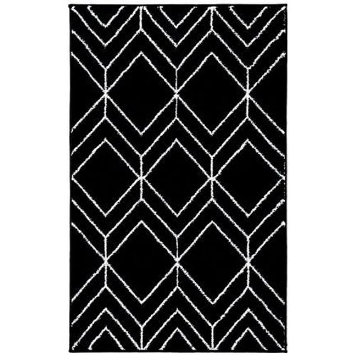 Tapis D'intérieur Géométrique Moderne Safavieh Adirondack Noir - 120 X 180 Cm