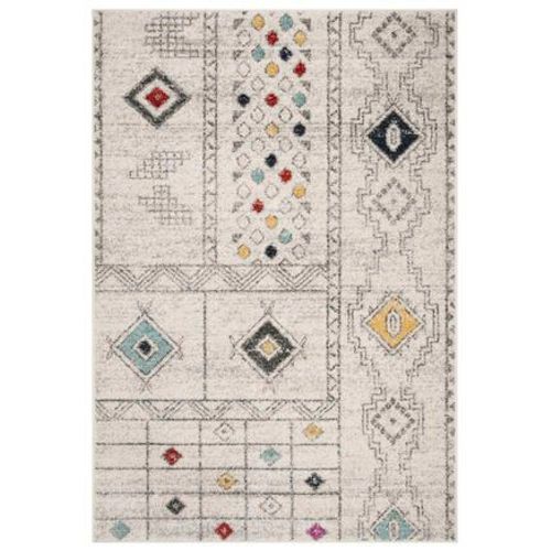 Tapis D'intérieur Marocain Boho Tribal Safavieh Adirondack Gris - 160 X 230 Cm