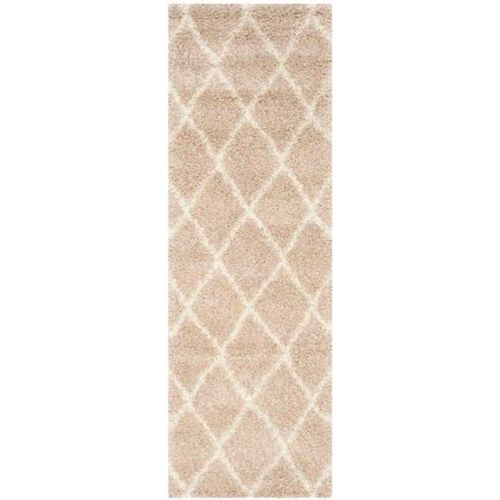 Tapis D'intérieur Hirsute Safavieh Montréal Shag Beige - 120 X 180 Cm
