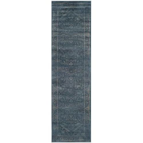 Tapis D'intérieur Traditionnel Safavieh Vintage Bleu - 70 X 250 Cm
