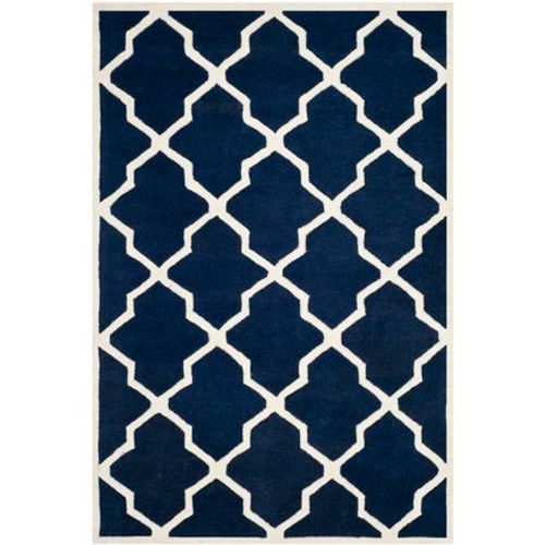 Tapis D'intérieur Contemporain Safavieh Chatham Bleu - 120 X 180 Cm